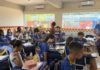 Enfrentamento à violência contra a mulher e canais de denúncia são temas de diálogo com alunos da rede municipal de ensino de Palmas